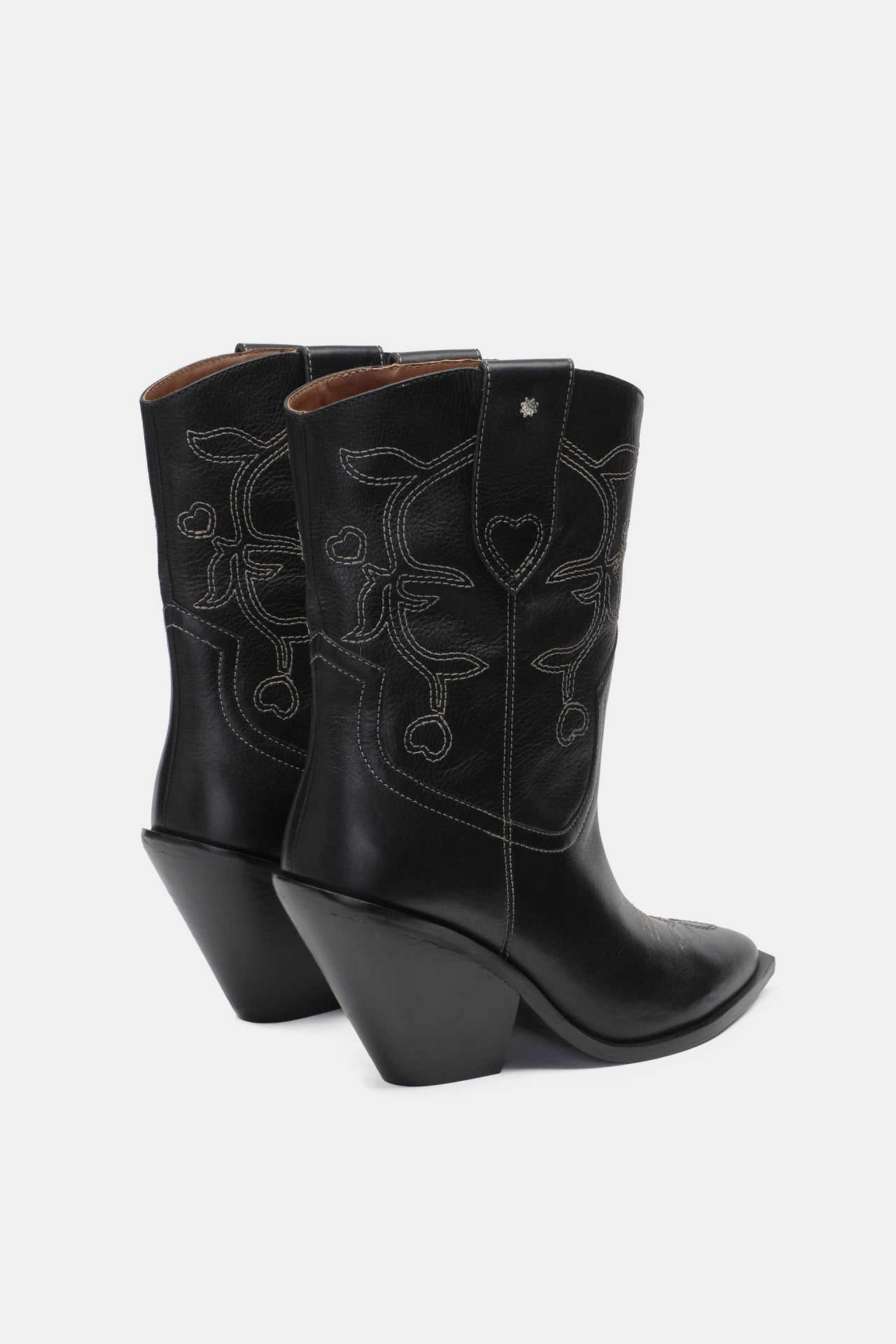 Asira Cowboy Boot | Black