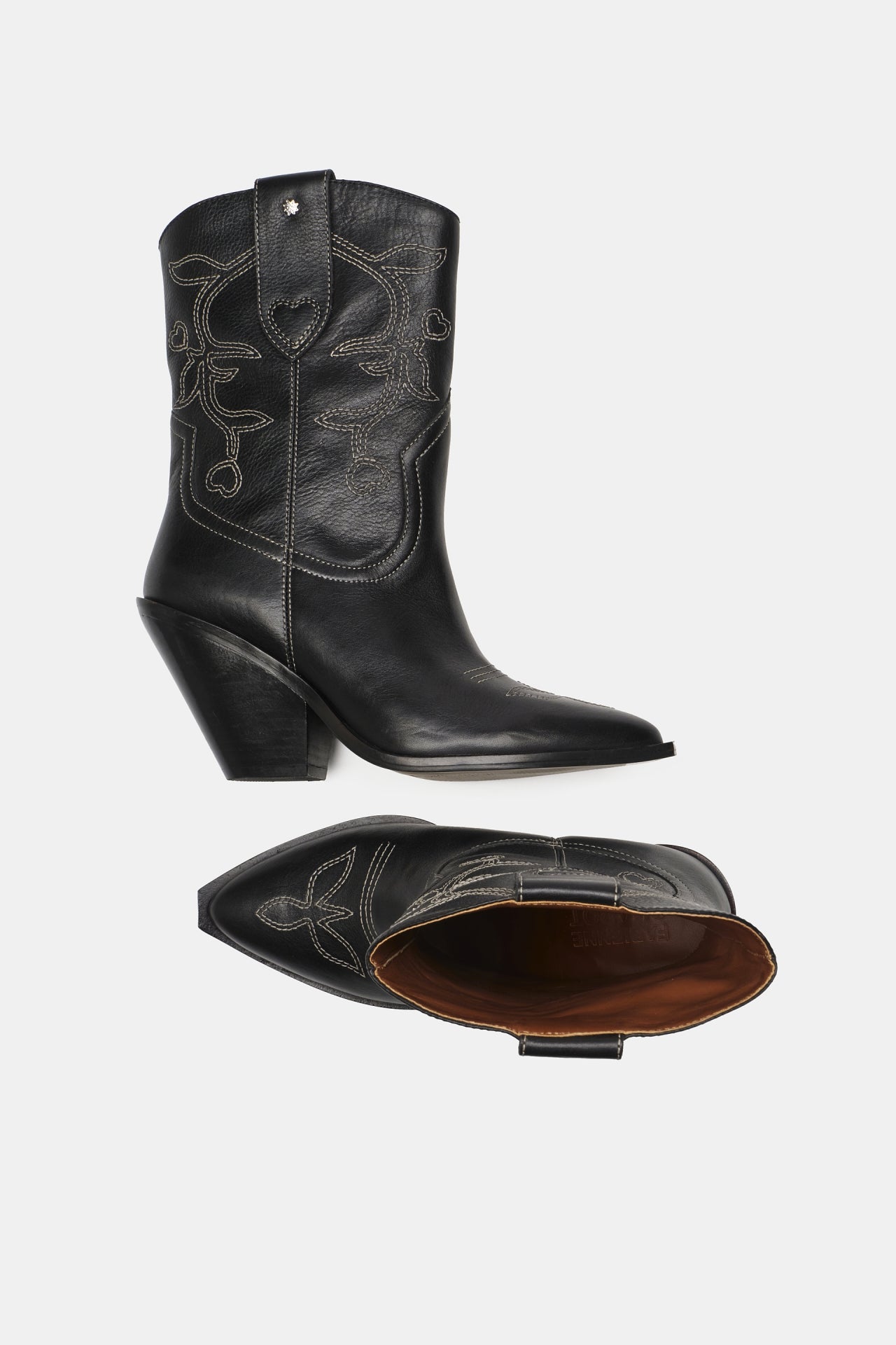 Asira Cowboy Boot | Black