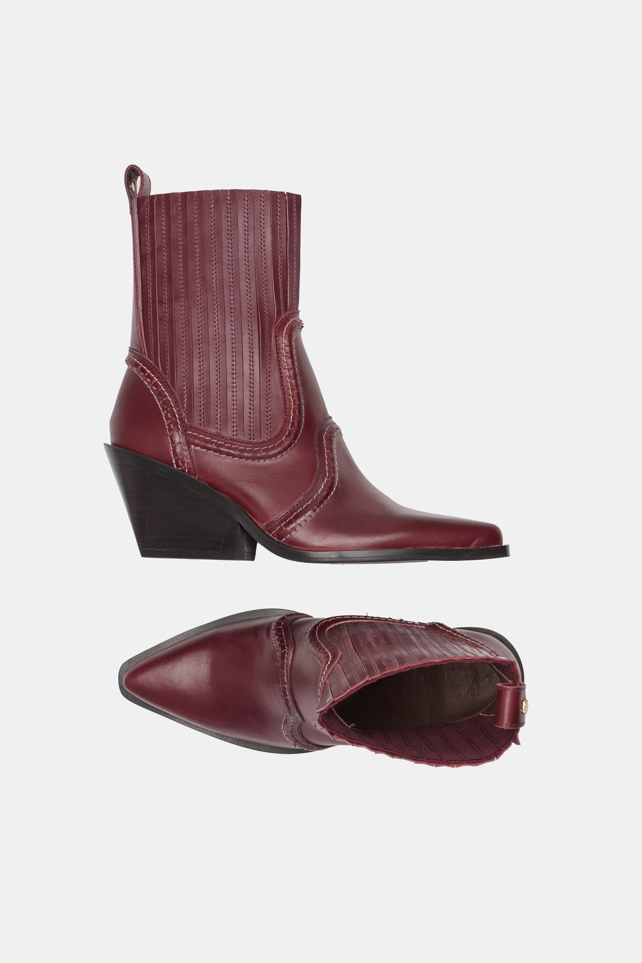 Bree Ankle Boot | Burgundy