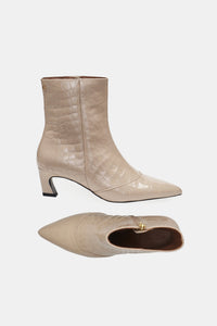 Boa Ankle Boot | Creme Brulee