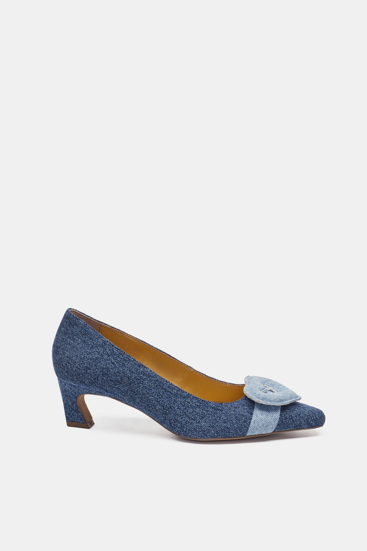 Parton Buckle Pump Denim | Denim