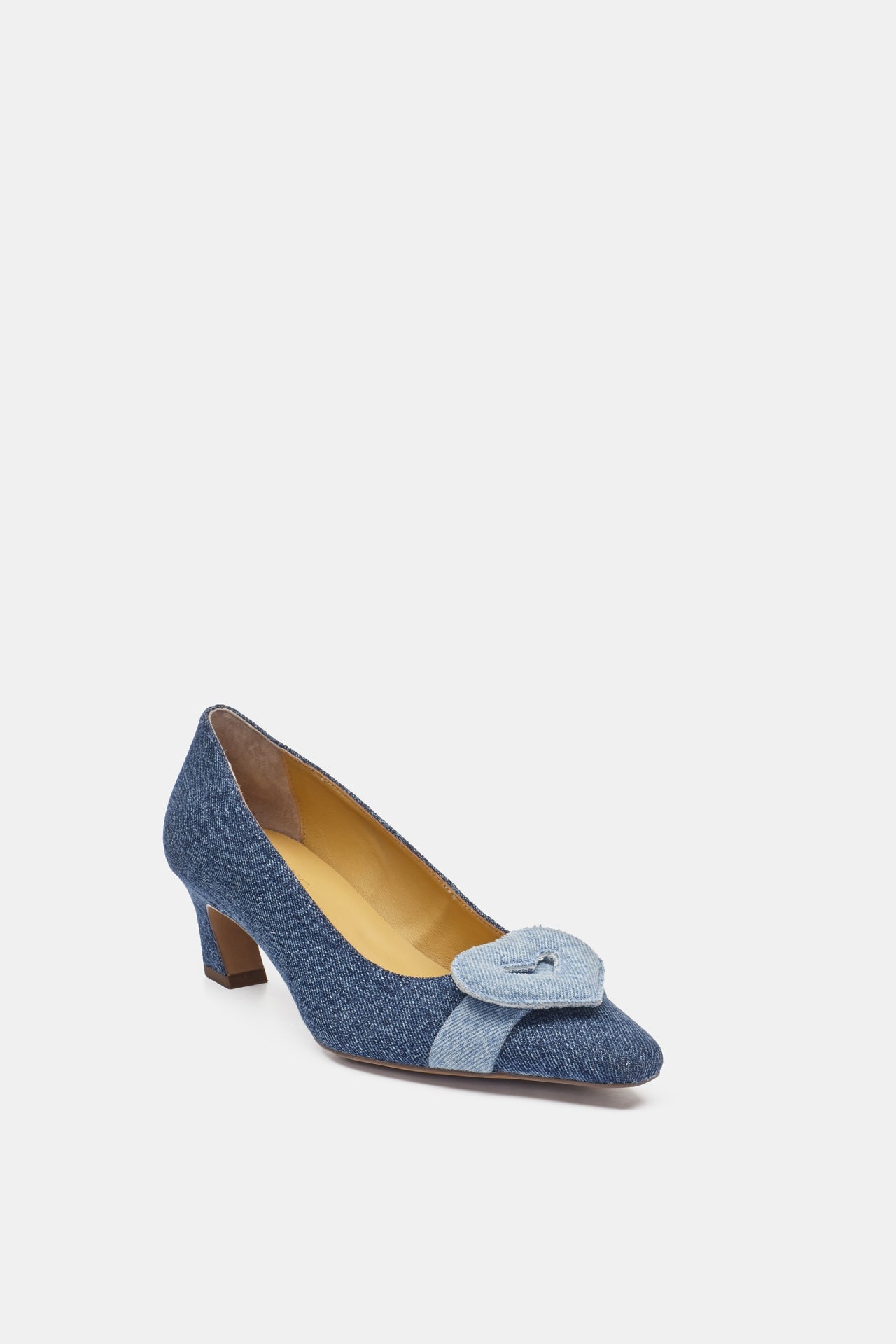 Parton Buckle Pump Denim | Denim