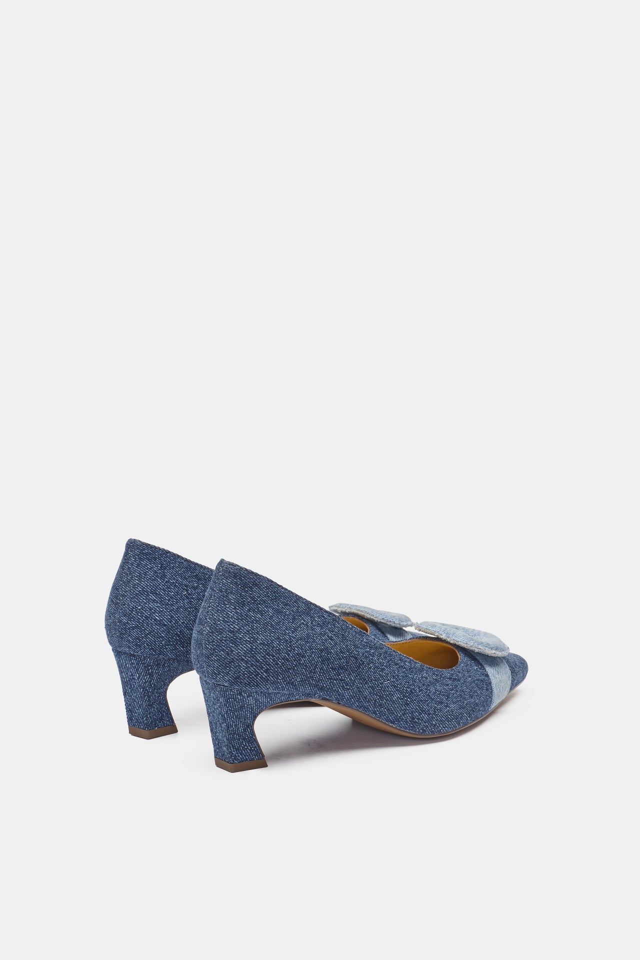 Parton Buckle Pump Denim | Denim