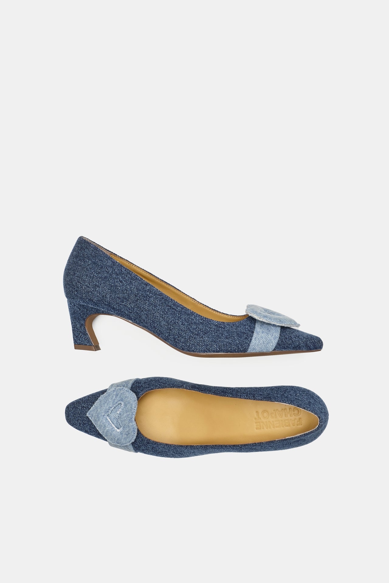 Parton Buckle Pump Denim | Denim