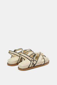 Sasa Sandal | Cream White