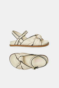 Sasa Sandal | Cream White